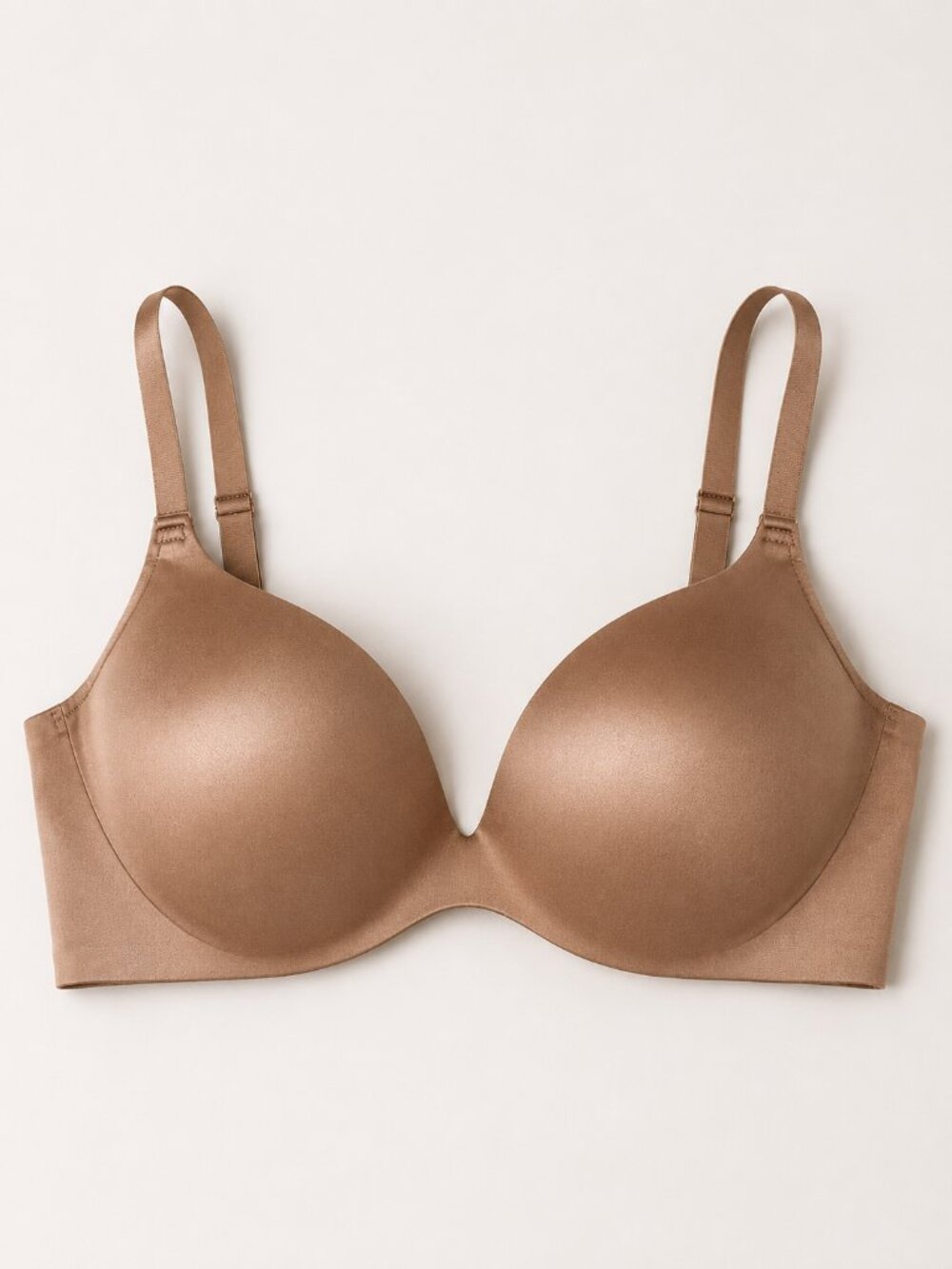 SKIMS Ultimate Teardrop Push-Up Bra 32D Sienna Nude Underwire